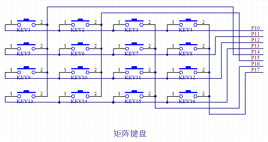 矩阵键盘 2 - 斯塔克电子 矩阵键盘