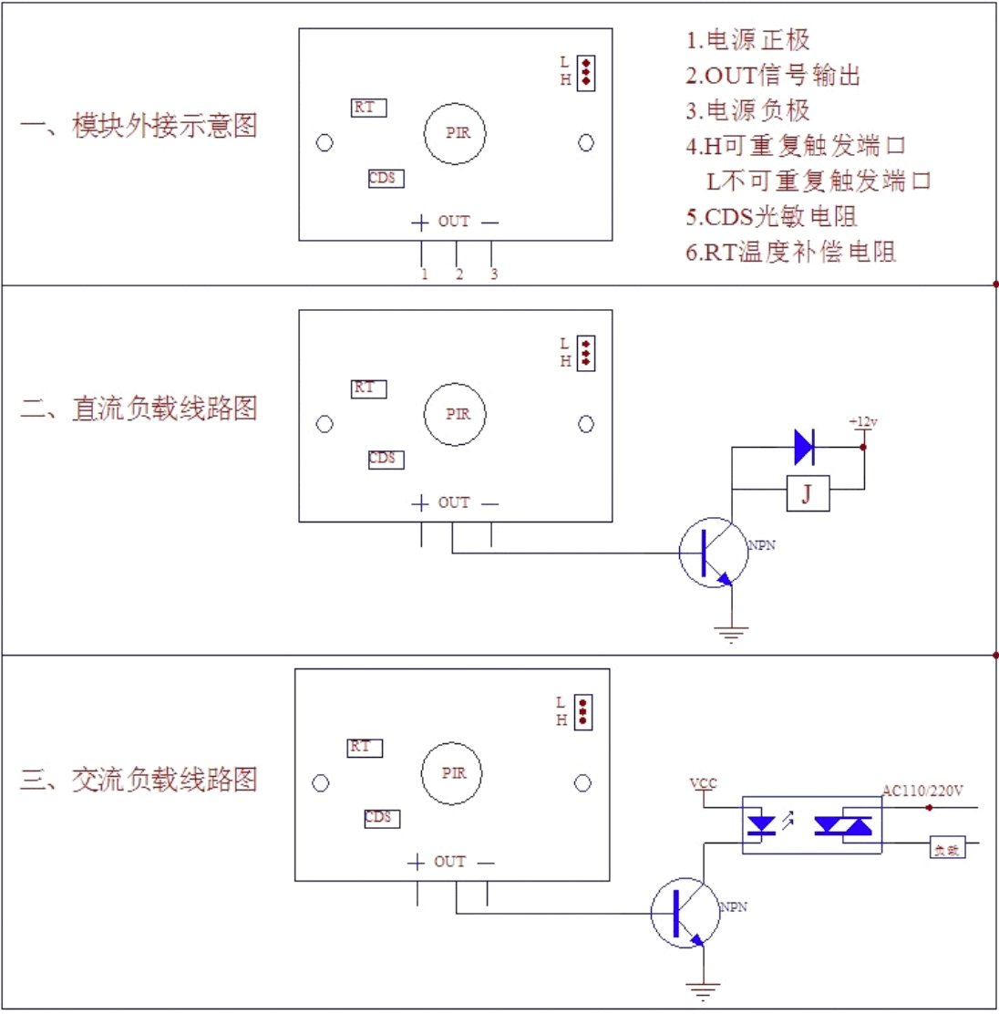 HC-SR501 人体感应模块 5 - 斯塔克电子