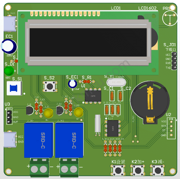 【实物设计】基于51单片机的宠物喂养系统