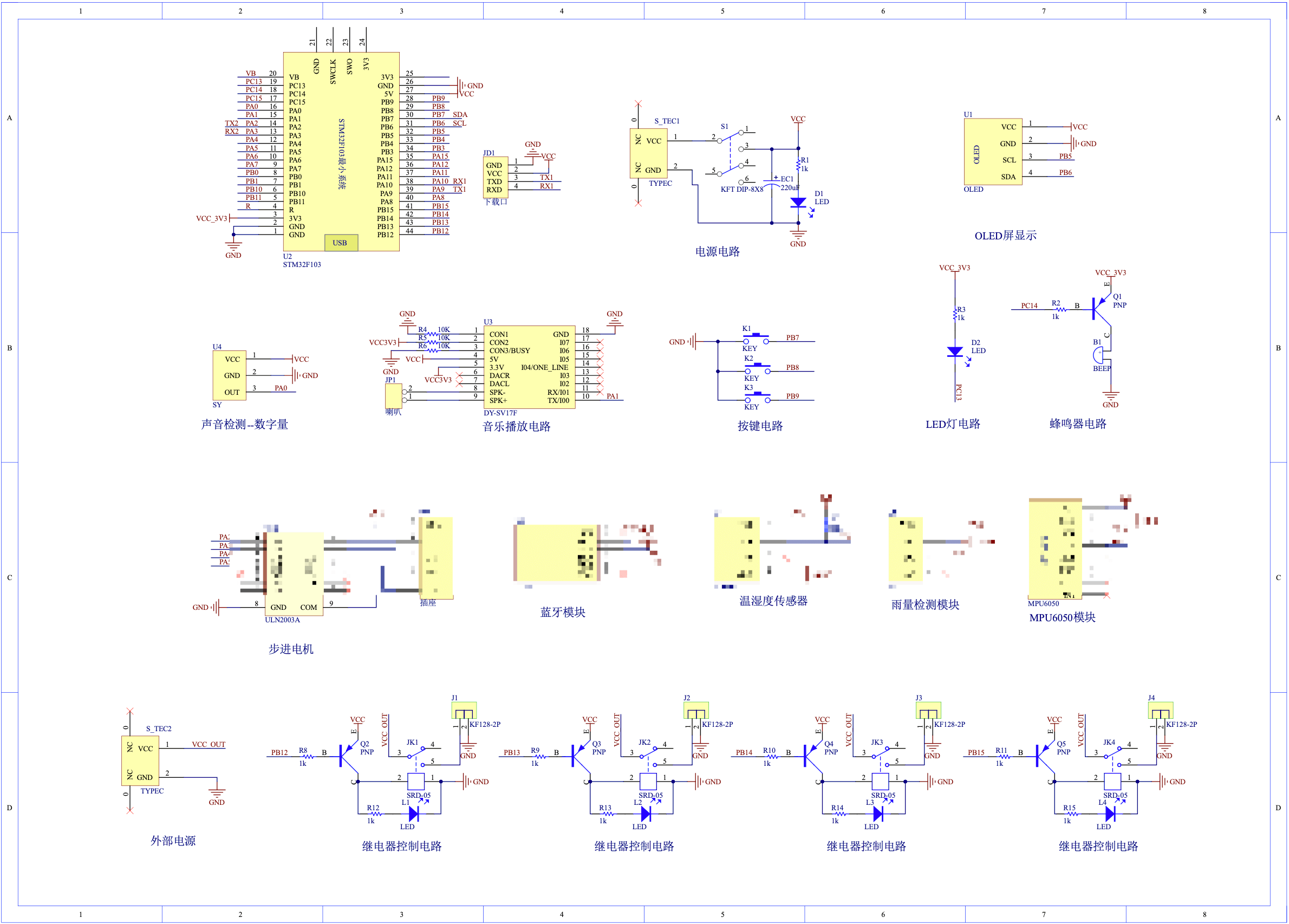 【实物资料】STM32 婴儿智能监护系统实物 2 - 斯塔克电子 【实物资料】STM32 婴儿智能监护系统实物
